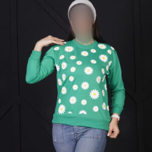 بلوز آستین دار بابونه