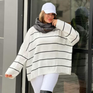 بلوز بافت لش راه راه