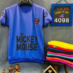 تی شرت دمپا کش بافت مارک دار