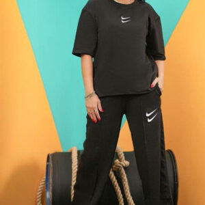 تی شرت و شلوار پنبه لانگ دو نایکی