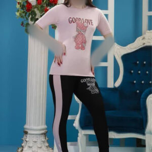 ست تی شرت شلوار بغل