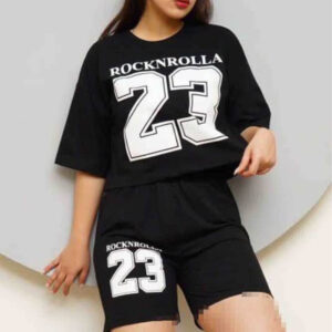 ست پنبه کراپ و شورتک 23