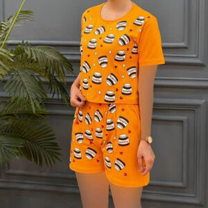 ست کراپ و شورتک نوتلا