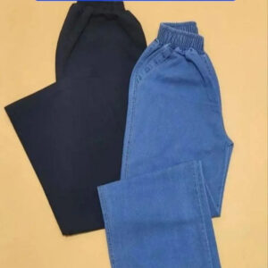 شلوار بگ کمرکش طرح جیب