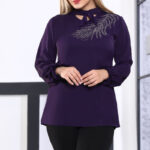 شومیز نگین دار