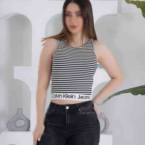 نیم تنه یقه گرد پایین کش