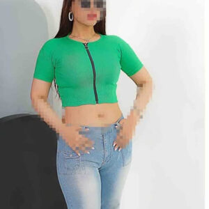 کراپ نیم آستین جلو زیپ