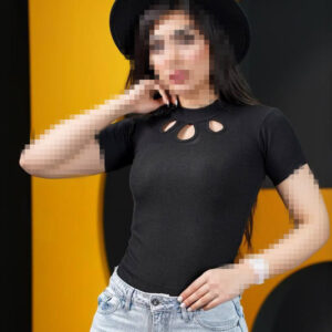 بادی نیم آستین یقه اشکی