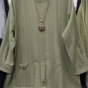 تونیک جدید تک جیب 3 دگمه