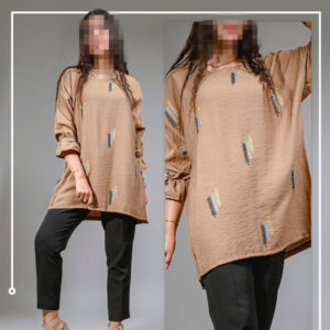 تونیک مانتویی گندومی