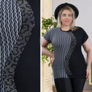 تيشرت مجلسى نگين كارى