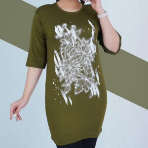 تی شرت قواره بزرگ چاپ و نگین