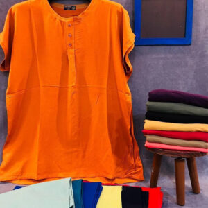 تی شرت نیم آستین پیلی دار