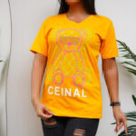 تیشرت طرح خرس عینک‌ نگینی