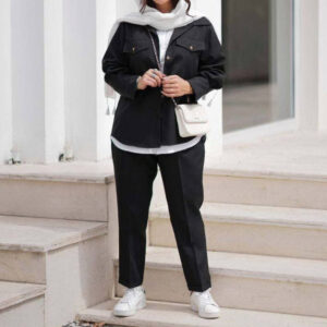 ست 3 تیکه کت و شلوار و پیراهن