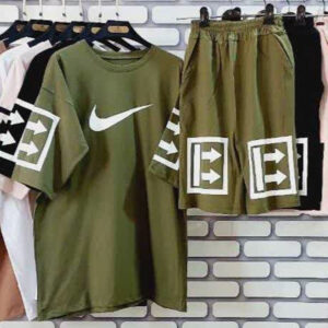 ست تیشرت و شلوارک فلش +