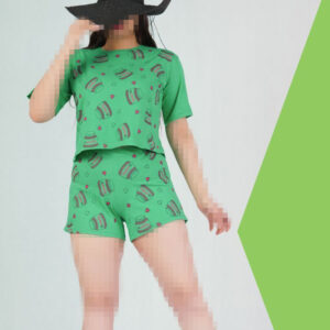 ست کراپ و شورتک نوتلا