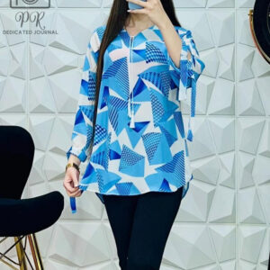 شومیز منگله دار