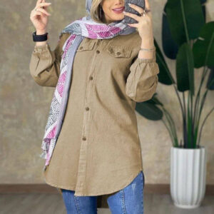 مانتو قاپک دار