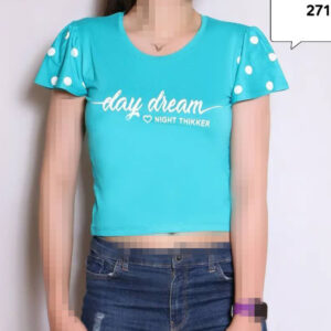 کراپ آستین توپی