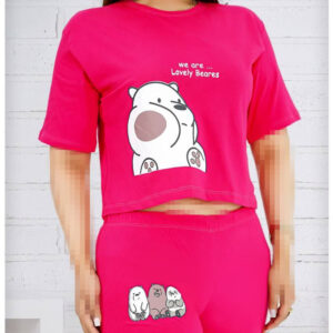 کراپ شرتک خرسی