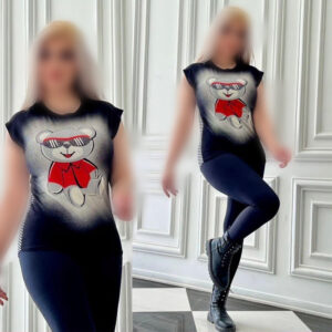 تاپ آستین سر خود پشت راه راه