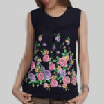 تاپ بالا چین چاپ گل