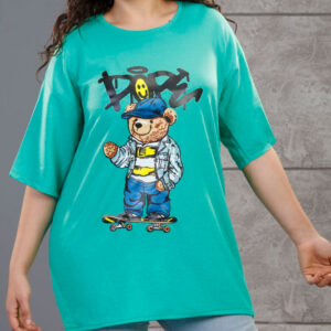 تيشرت خرس اسكيت سوار