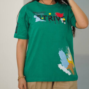 تی شرت طرح آبرنگی STRIVE