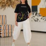 تیشرت قواره دار آبرنگی FUTURE (پک 6 عددی)