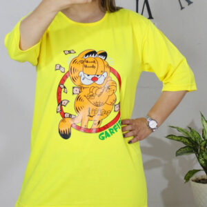 تیشرت لش چاپ گارفیلد