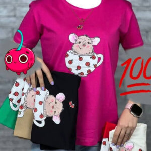 تیشرت پنبه بوس خرس