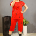 ست تاپ و شلوارک رقص