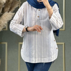 شومیز پیراهنی مدل رها