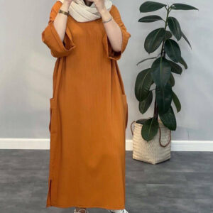 مانتو کفتان یقه کوبایی