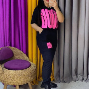 نیم تنه و شلوار چاپ GOOD