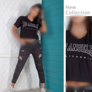 کراپ زنانه لوسانجلس