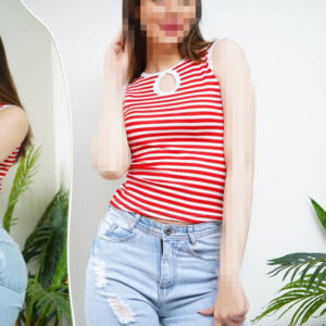 تاپ اشکی راه راه