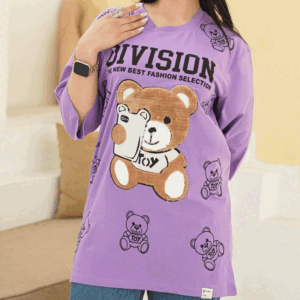 تيشرت لانگ خرس موبایل