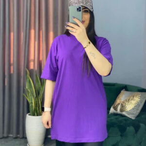 تیشرت لانگ لش ساده