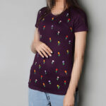 تیشرت گل لاله