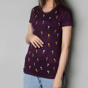 تیشرت گل لاله