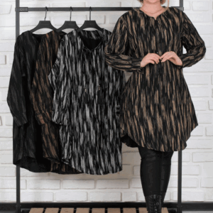 مدل شومیز موجدار 9 دكمه