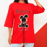 تیشرت سوپر لانگ چاپ STRONG