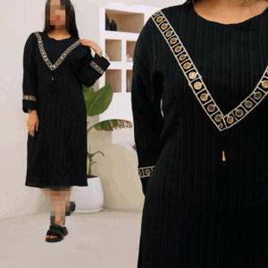 ساحلی کفتان نوار پولک دوزی