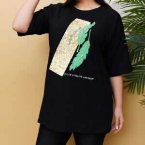 لانگ نگینی برگ مرواریدی 🖤ويژه محرم🖤