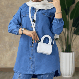 مانتو طرح لی بغل زیپ