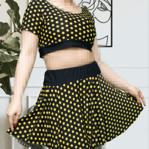 نیم تنه و دامن توپی