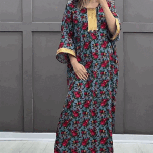 پیراهن ساحلی طلاکوب