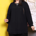 شومیز جلو مروارید